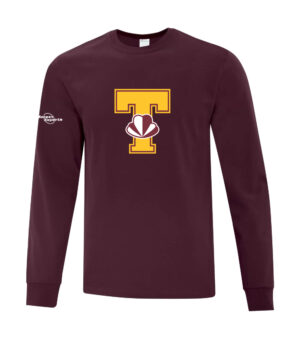 Manches longues Harfangs Hockey Marron