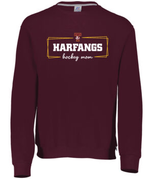 Ouaté sans capuche Russell Harfangs Hockey Mom