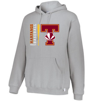 Hoodie Harfangs Baseball gris