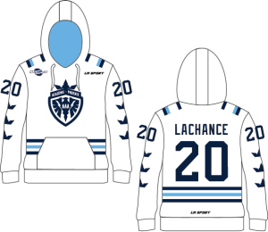 Hoodie blanc - LA Sport - Académie Phoenix