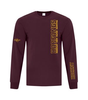 Manches longues Harfangs Hockey Marron V2