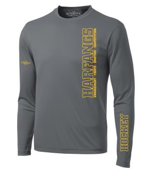T-Shirt S350LS ATC Harfangs Hockey Gris V3
